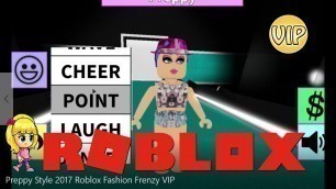 'Preppy Style 2017 Roblox Fashion Frenzy VIP 