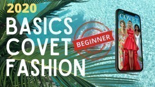 'How To PLAY COVET FASHION (2020)| BEGINNER'