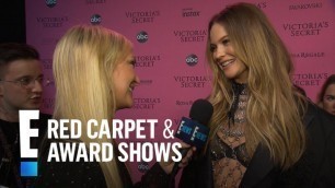 'Behati Prinsloo Tells Best Part of Returning to VS Fashion Show | E! Red Carpet & Award Shows'