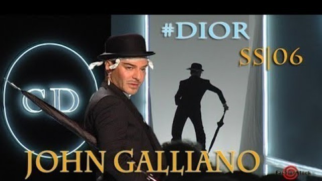 'CHRISTIAN DIOR by John Galliano SS 2006 - Archive Fashion Stock Video | Paris Fashion Week | CD 720P'