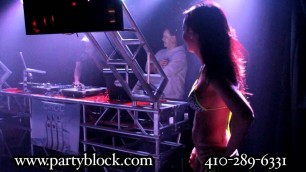 'Playboy Models Party Block Bike Week Bikini Fashion Show'