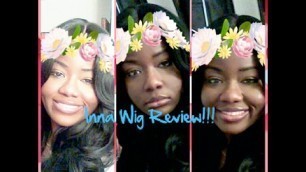 '19$ Wig!! SENSATIONNEL SYNTHETIC HAIR WIG INSTANT FASHION WIG COUTURE INNA (REVIEW)'