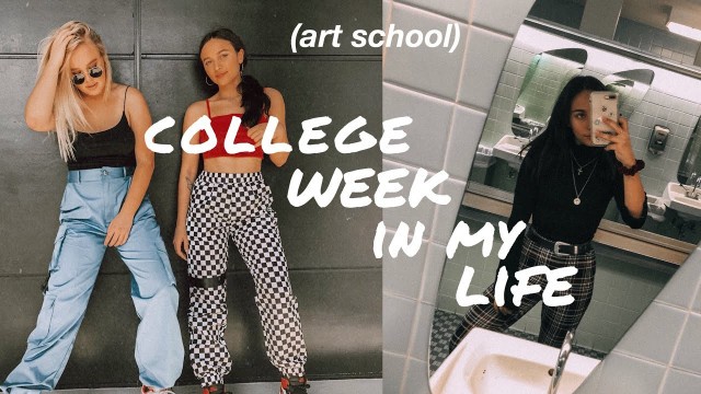 'COLLEGE WEEK IN MY LIFE | fashion student at SCAD'