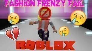 'ROBLOX FASHION FRENZY | I\'M TERRIBLE ♡'