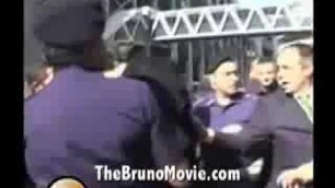 'Bruno Movie Crashes Catwalk During Fashion Show'