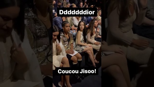 '210928 JISOO @ Dior Fashion Show (PFW) ❚ PARIS FASHION WEEK 2022 #pfw2022 #shorts #jisoo #blackpink'