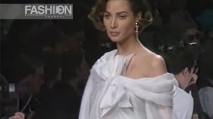 'CHRISTIAN DIOR Fall 1991/1992 Paris - Fashion Channel'