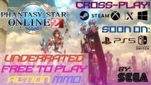 'PSO2 Global - Underrated SEGA Action MMO(Casual/Semi-/Hardcore) Crossplayable!'