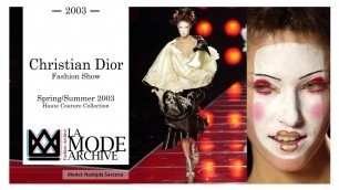 'Christian Dior Fashion Show - Spring/Summer 2003 Haute Couture Collection'