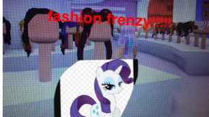 'beauty!!!!/ rarity plays fashion frenzy- roblox'