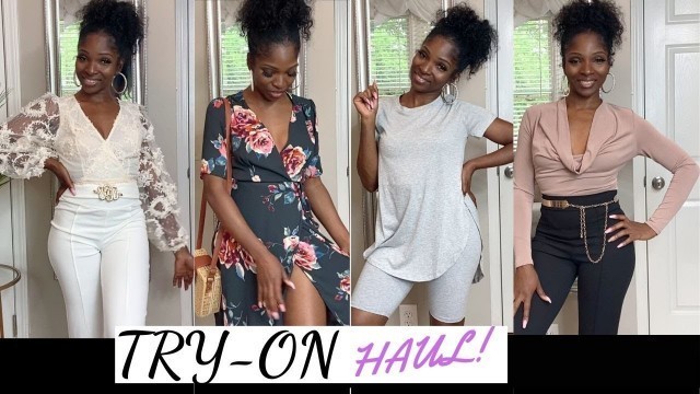 'SPRING TRY-ON HAUL 2020| LOUNGEWEAR INCLUDED| FASHIONNOVA, RAINBOWS | ANTIONETTE LEE'