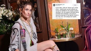 'Paris Jackson Explains FURIOUS Departure From Dior Fashion Show'