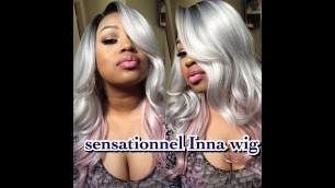 'Inna wig review and tutorial'