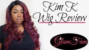 'Long Kim K wig Review | Inna wig | Kim Kardashian Style'