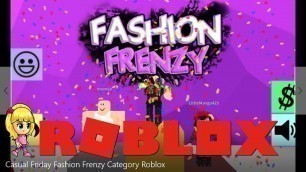 'Casual Friday Fashion Frenzy Show Roblox'