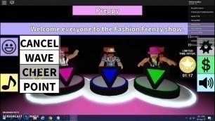 'Playing FASHION FRENZY `ROBLOX`'