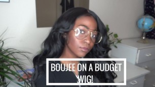 'BOUJEE ON A BUDGET WIG| TRANSFORMATION|  SENSATIONNEL INNA REVIEW'