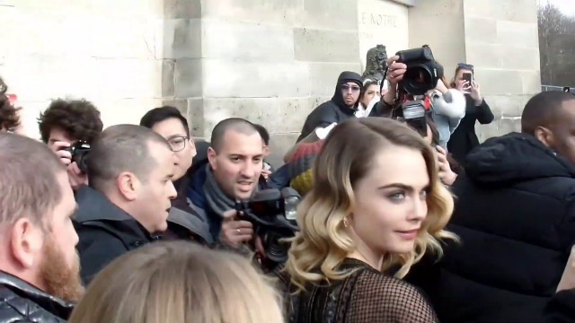 'Cara Delevingne - Dior Fall/Winter fashion show - 25.02.2020'