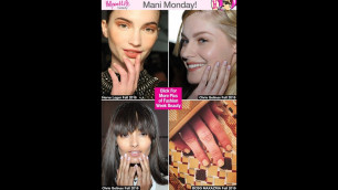 'Nails At Fashion Week — Fall 2015 Nail Trend Nude Nails'