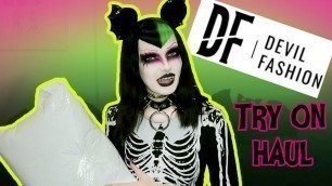 '☣️ Cyber Punk Outfit from Devil Fashion Try On Haul! ☣️'