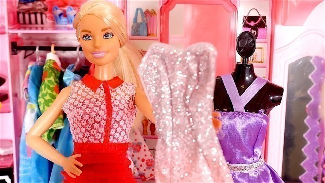 'Barbie games - Barbie videos - Dress-up barbie games - Toys for girls'