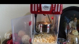 'Elite Classic Kettle Tabletop Popcorn Maker Review Tutorial! Several Years\' Use Review!'