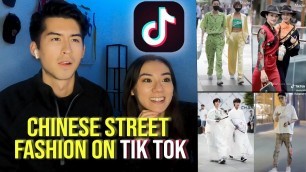 'Half-Asian Couple Reacts To Chinese Street Fashion Tik Toks!'