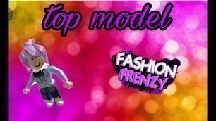 'Fashion Frenzy(roblox)'