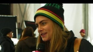 'Cara Delevingne on Her Style: \"Just Trying to Make People Laugh\" | New York Fashion Week'