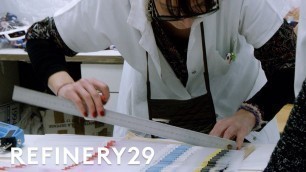 'How a Dior Dress is Made | Visionaire | Refinery29'