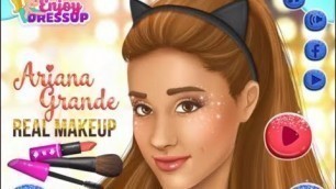 '⭐⭐⭐Celebrity Fashion Games - Ariana Grande Real Makeup - Games For Girls ⭐⭐⭐'