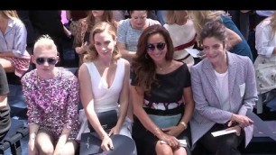 'Celebrities at Dior Haute Couture Fashion Show - Front Row'