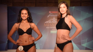 'Miss Diva 2017 Contestant\'s Sizzling Ramp Walk In a Bikini'