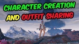 '[PSO2: NGS] Character Creation and Costume Sharing'