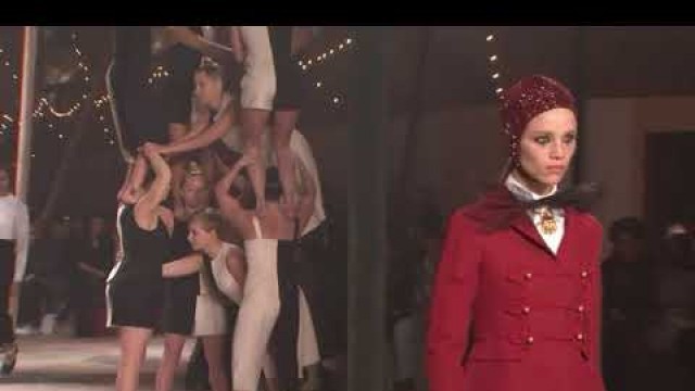 'Dior puts on circus-themed couture show'