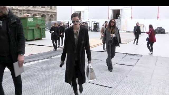 'Kendall Jenner and Kris Jenner leaving Dior Fashion Show in Paris'