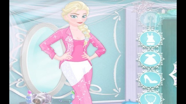 'Princess Frozen Disney Elsa Sparkle Fashion - Games for kids HD'