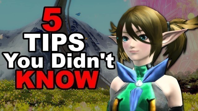 'PSO2 5 TIPS YOU DIDN\'T KNOW'