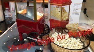 'Vintage Style Hot Air Popcorn 