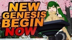 'THE ROAD TO PSO2 NEW GENESIS HAS STARTED'