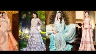 'latest Pakistani Bridal dresses for Walima ;fashion 2017 brida walima dresses pak india'