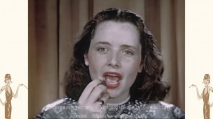 'Vintage 1940s Makeup Tutorial Film - 1946'