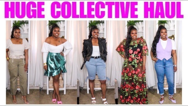 'HUGE COLLECTIVE HAUL (ZARA, ASOS, FASHIONNOVA, TARGET, RAINBOW)'