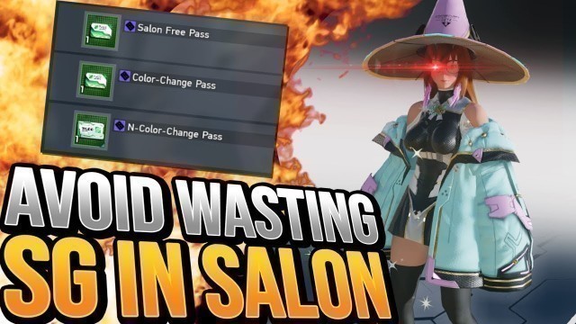 'Salon & Color Change Passes - Which do WHAT?! | PSO2 NGS New Genesis Fashion Guide'