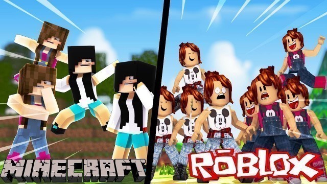 'CLONES DA JULIA MINEGIRL E DA CRIS MINEGIRL - Fashion Frenzy (ROBLOX + MINECRAFT)'