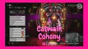 'Warframe: Catwalk Cohony; Nidus Fashion Frame (2019)'