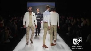 'Christopher Bates World MasterCard Fashion Week Spring 2015 Collection Runway Video'