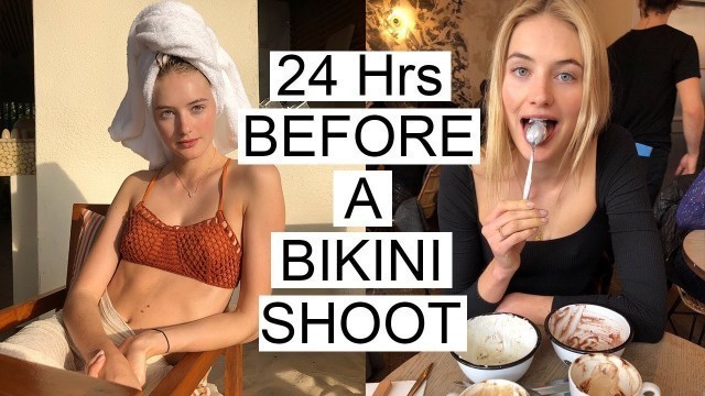 '24 Hrs Before a Bikini Shoot | What I Eat, How I Train, & My Body Prep | Sanne Vloet'