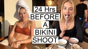 '24 Hrs Before a Bikini Shoot | What I Eat, How I Train, & My Body Prep | Sanne Vloet'