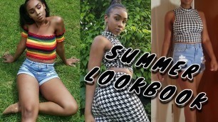 'CASUAL SUMMER LOOKBOOK FT. FASHIONNOVA & RAINBOW'